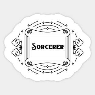 DnD Sorcerer - Light Sticker